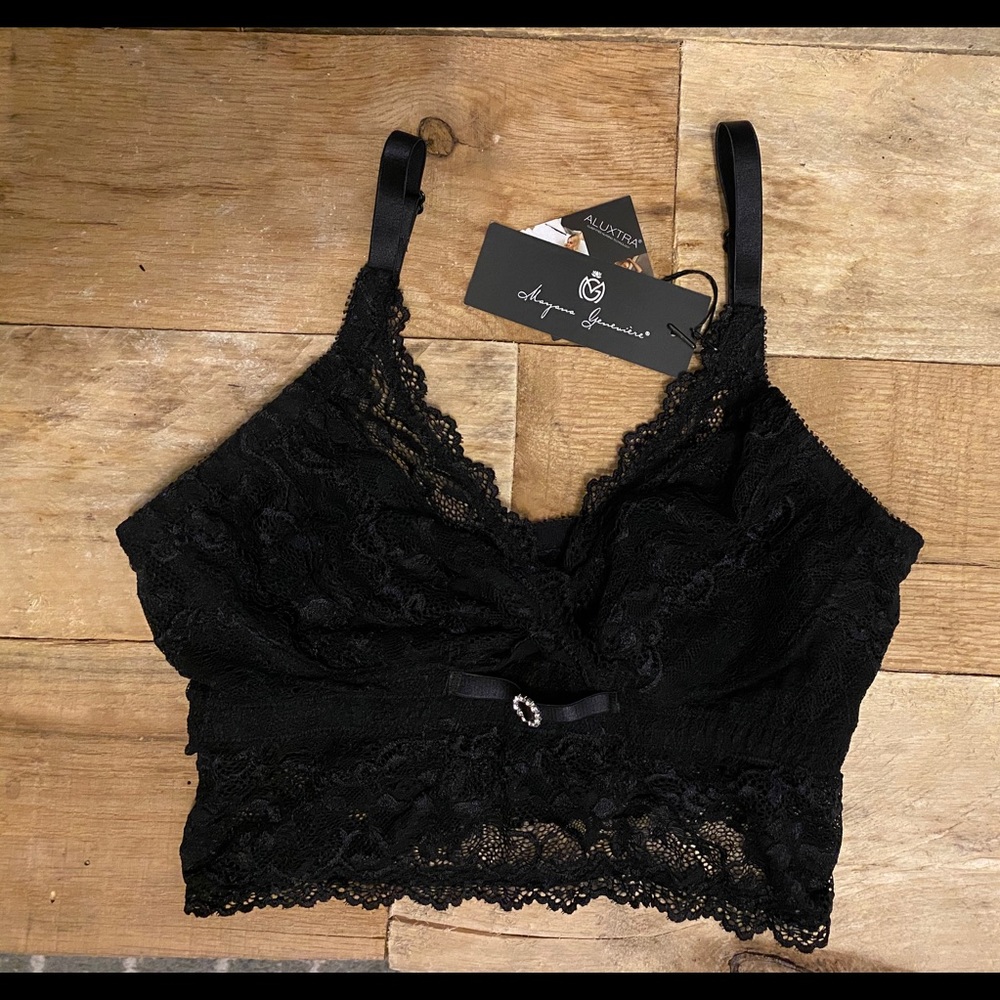 NWT Mayana Geneviere Nikki Long Line Bralette